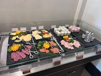 Breakfast. À la carte buffet menu was the best part