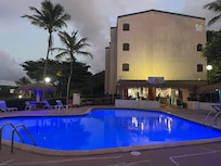 one of the property pools with restaurant