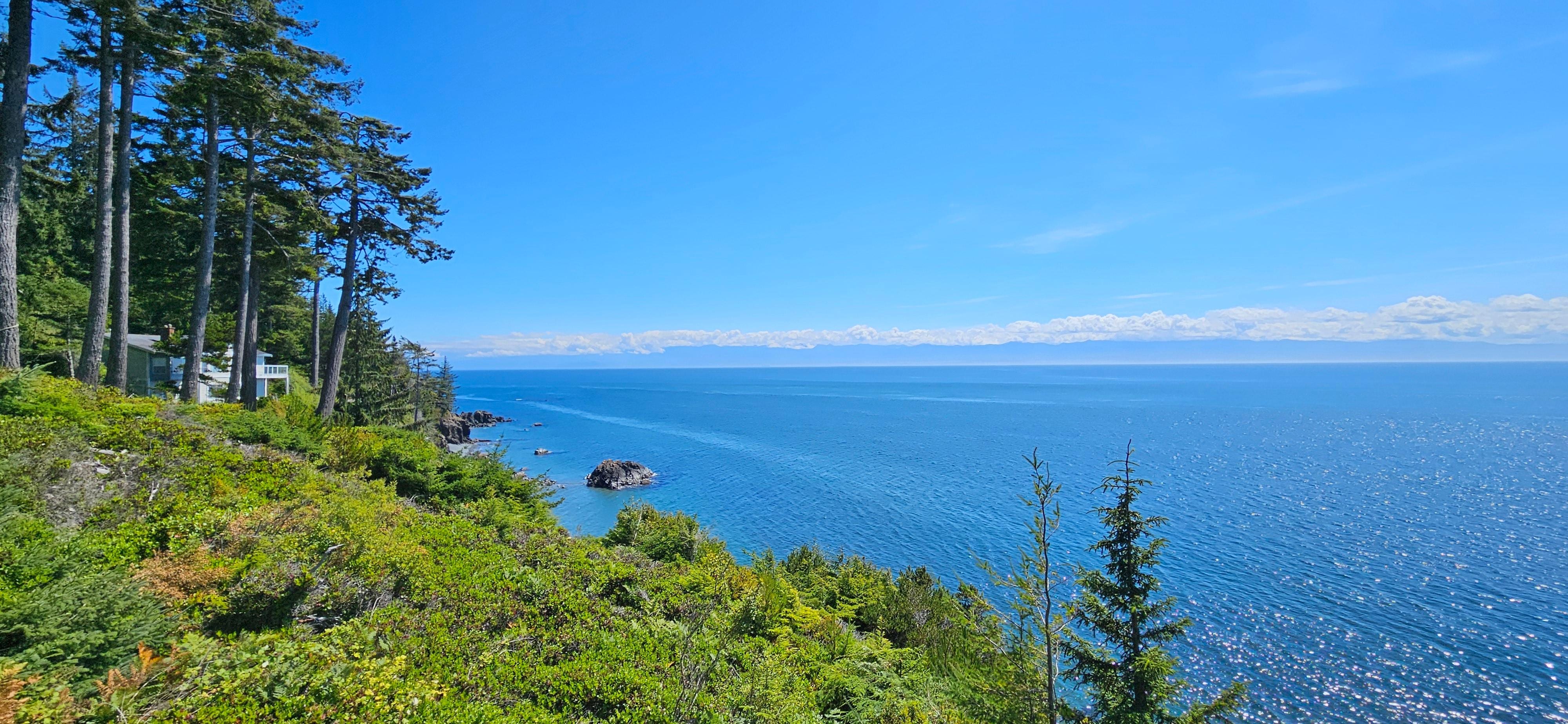 View from the deck looking East