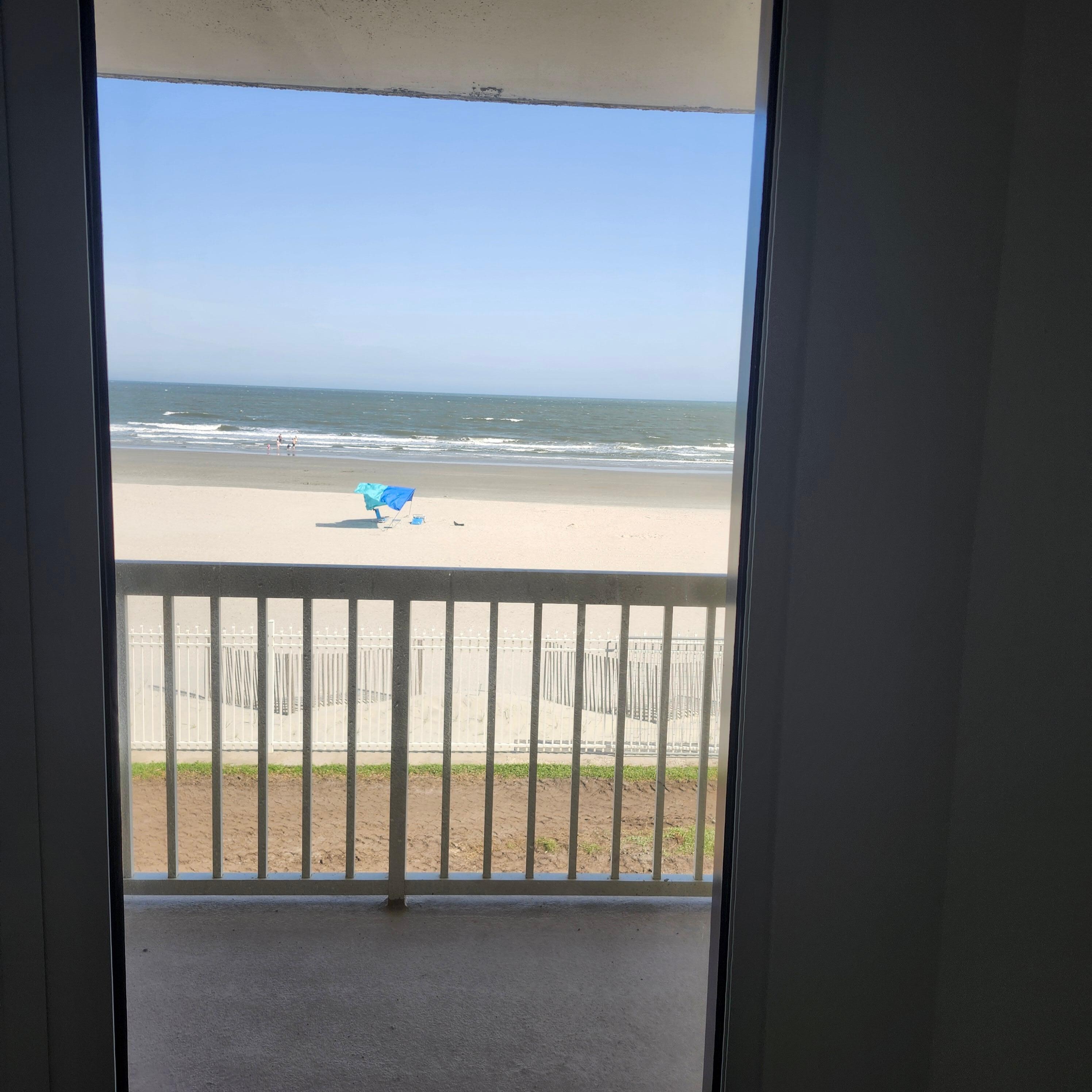 View from living room
