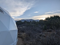 Side of dome exterior