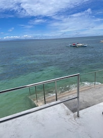 Almost in the ocean