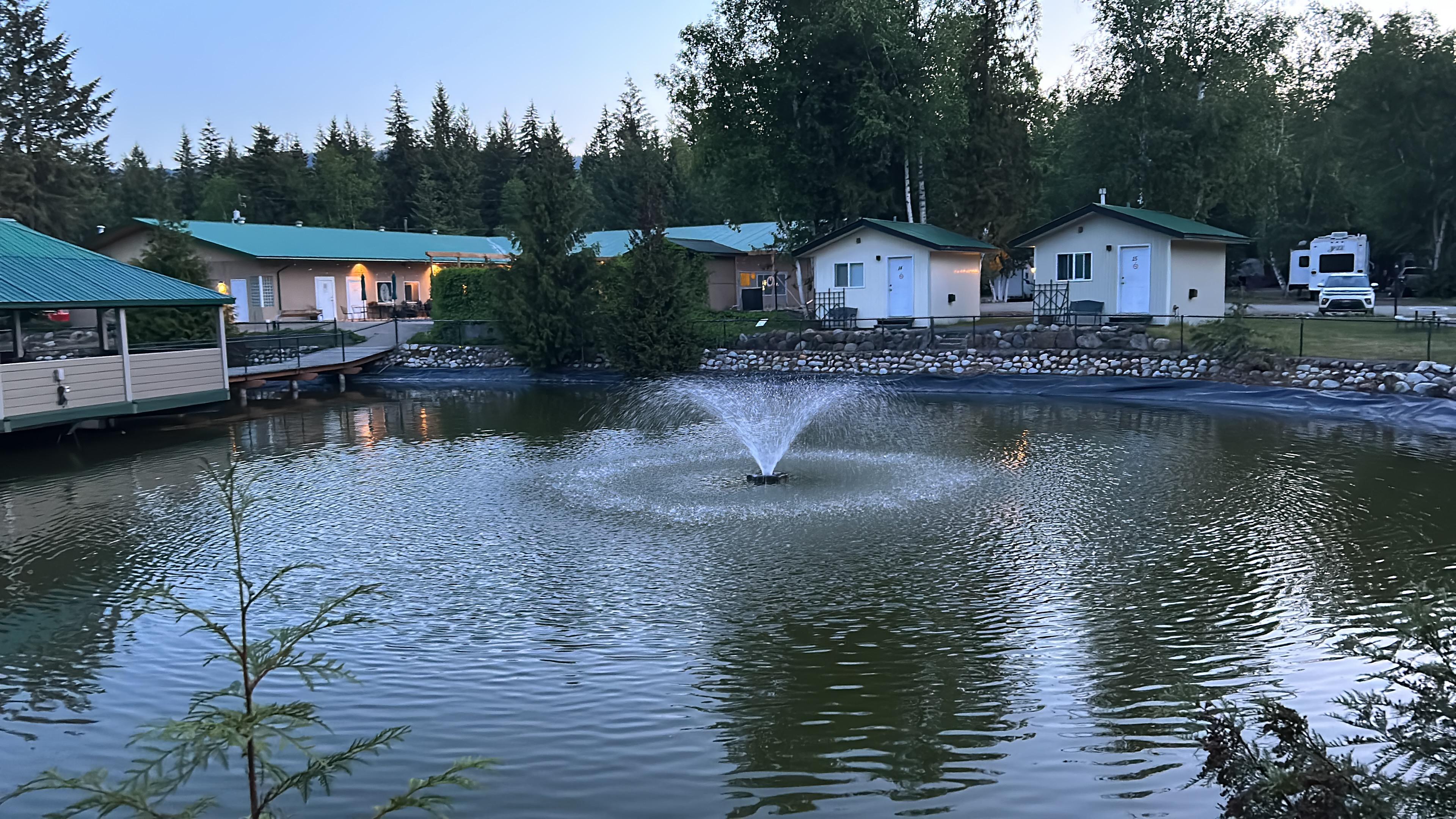 Artificial pond 