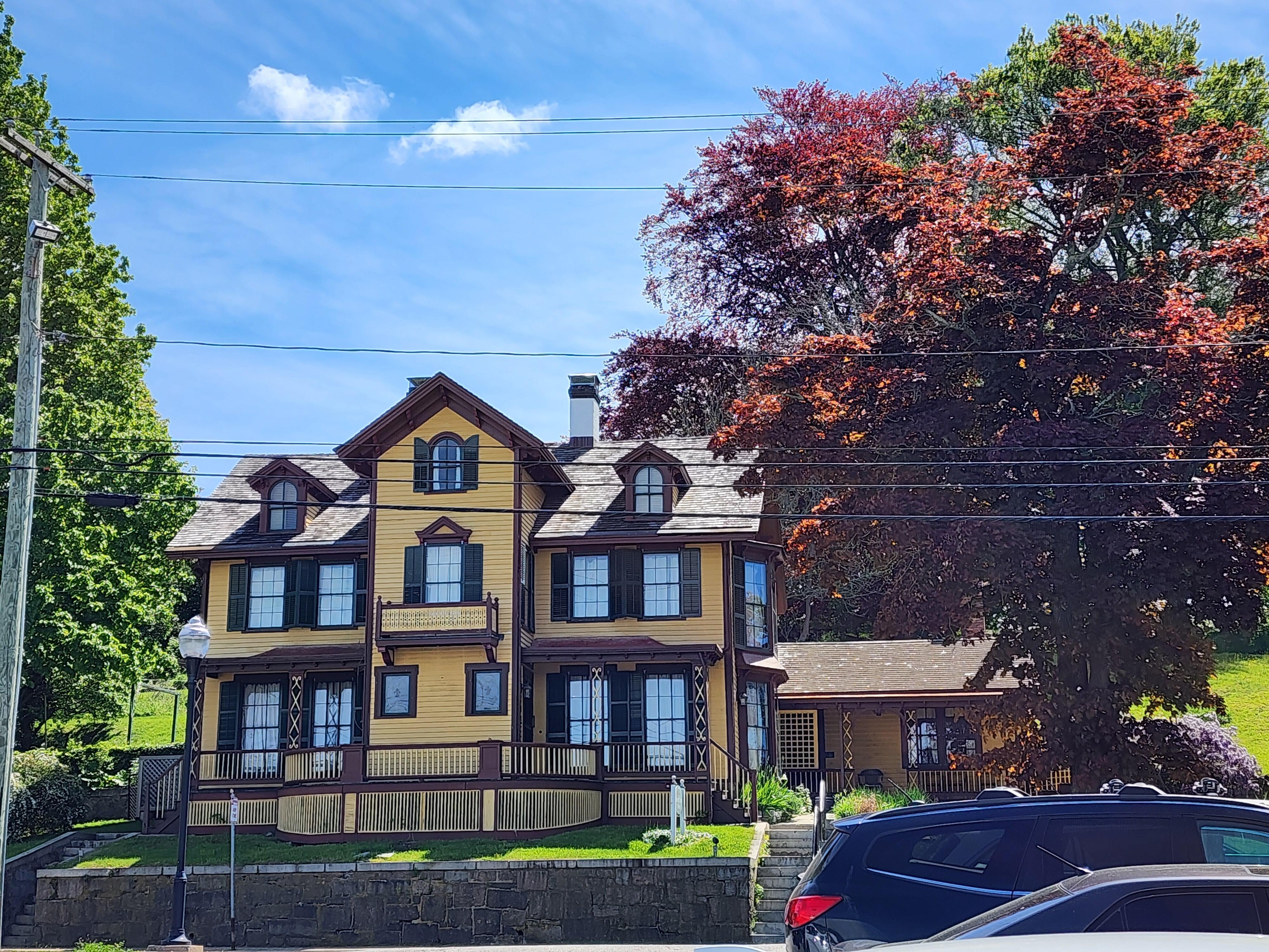 Historic home just down the street.