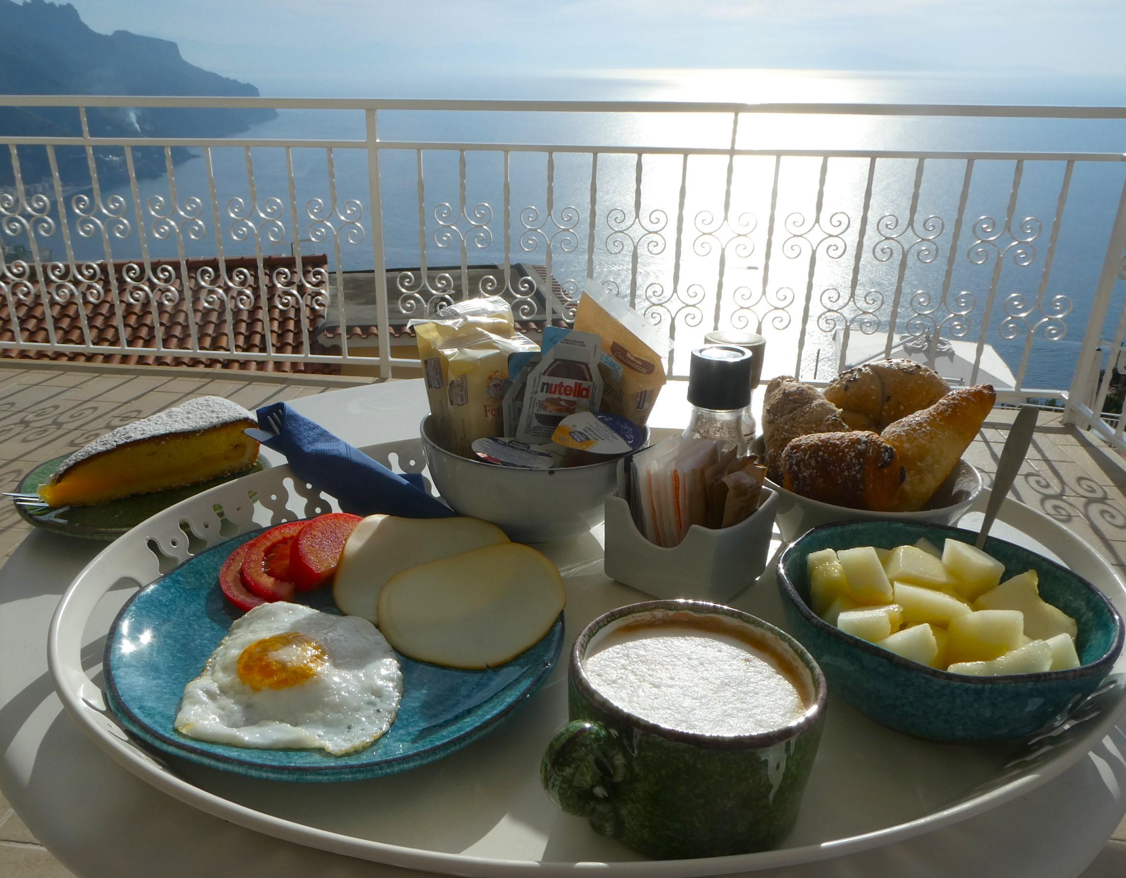 Breakfast with a view