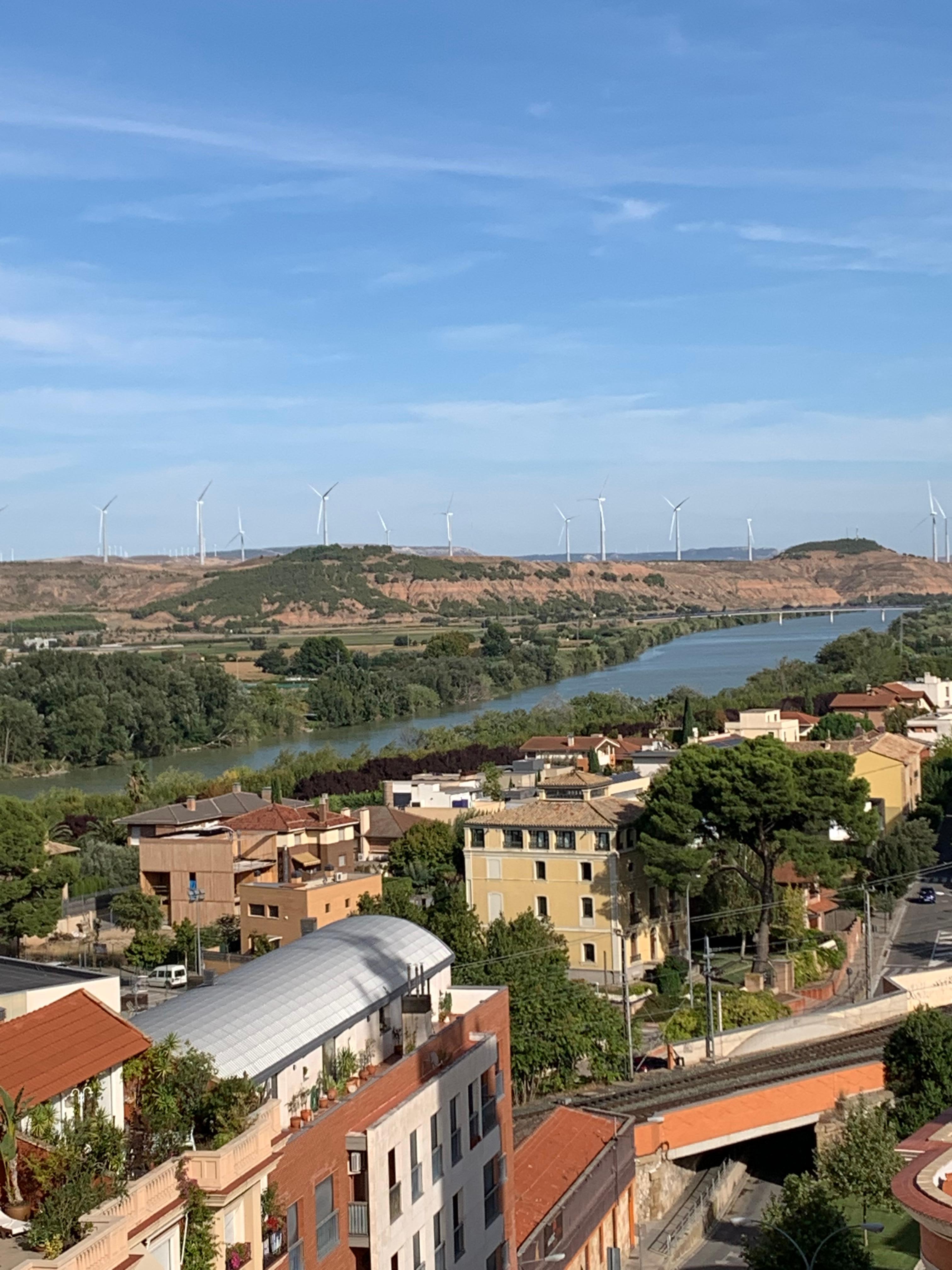 Vue du balcon de la chambre