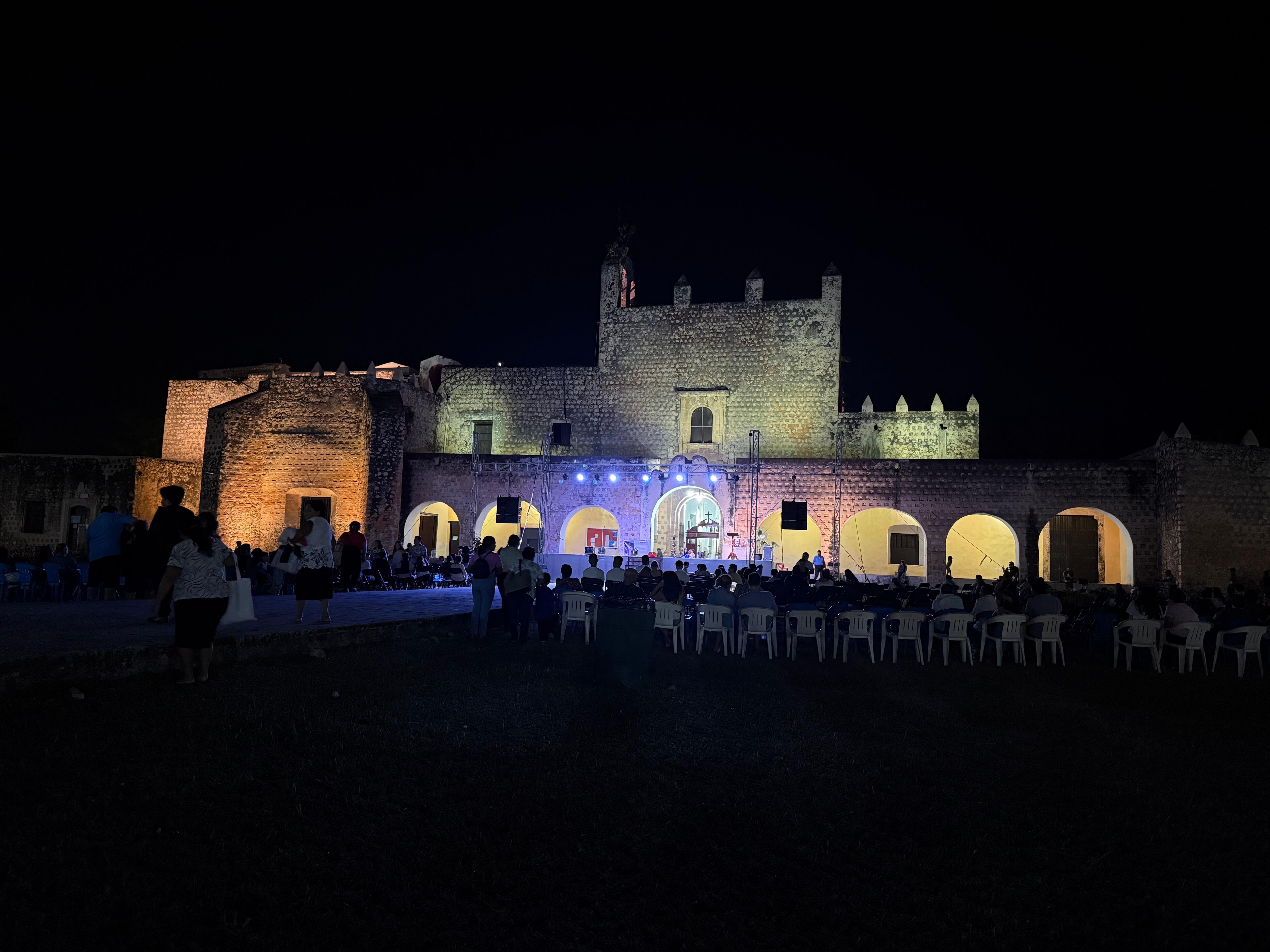 Convent on Saturday night before Easter Sunday.