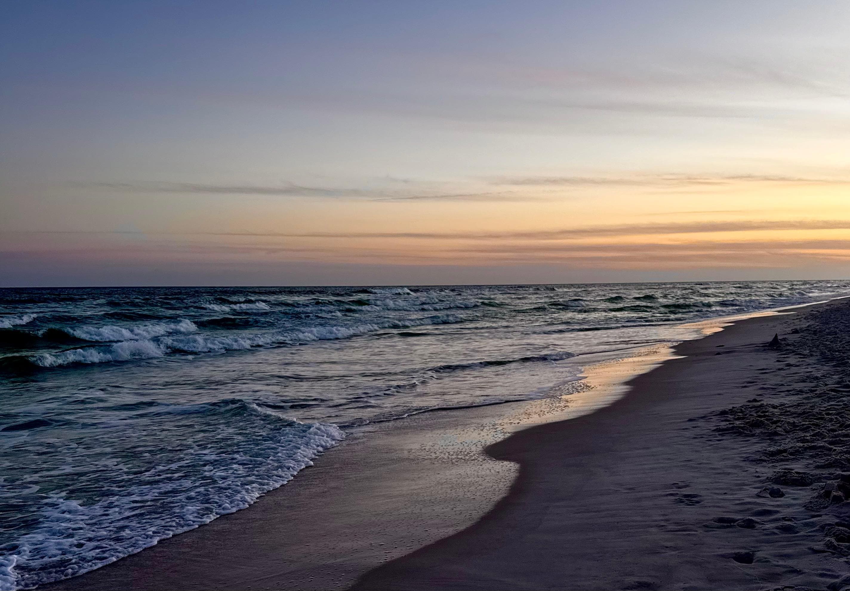 The beach is beautiful!