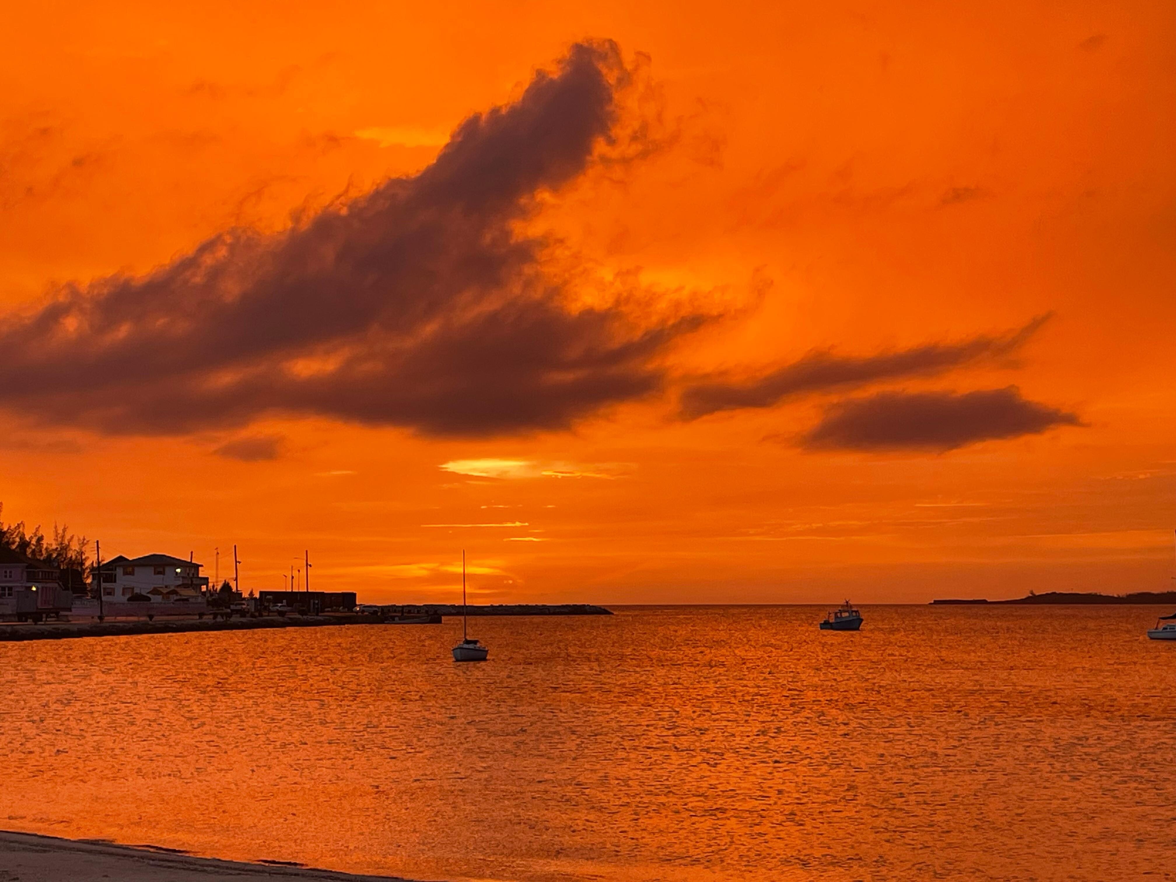Sunset in Governor's Harbor