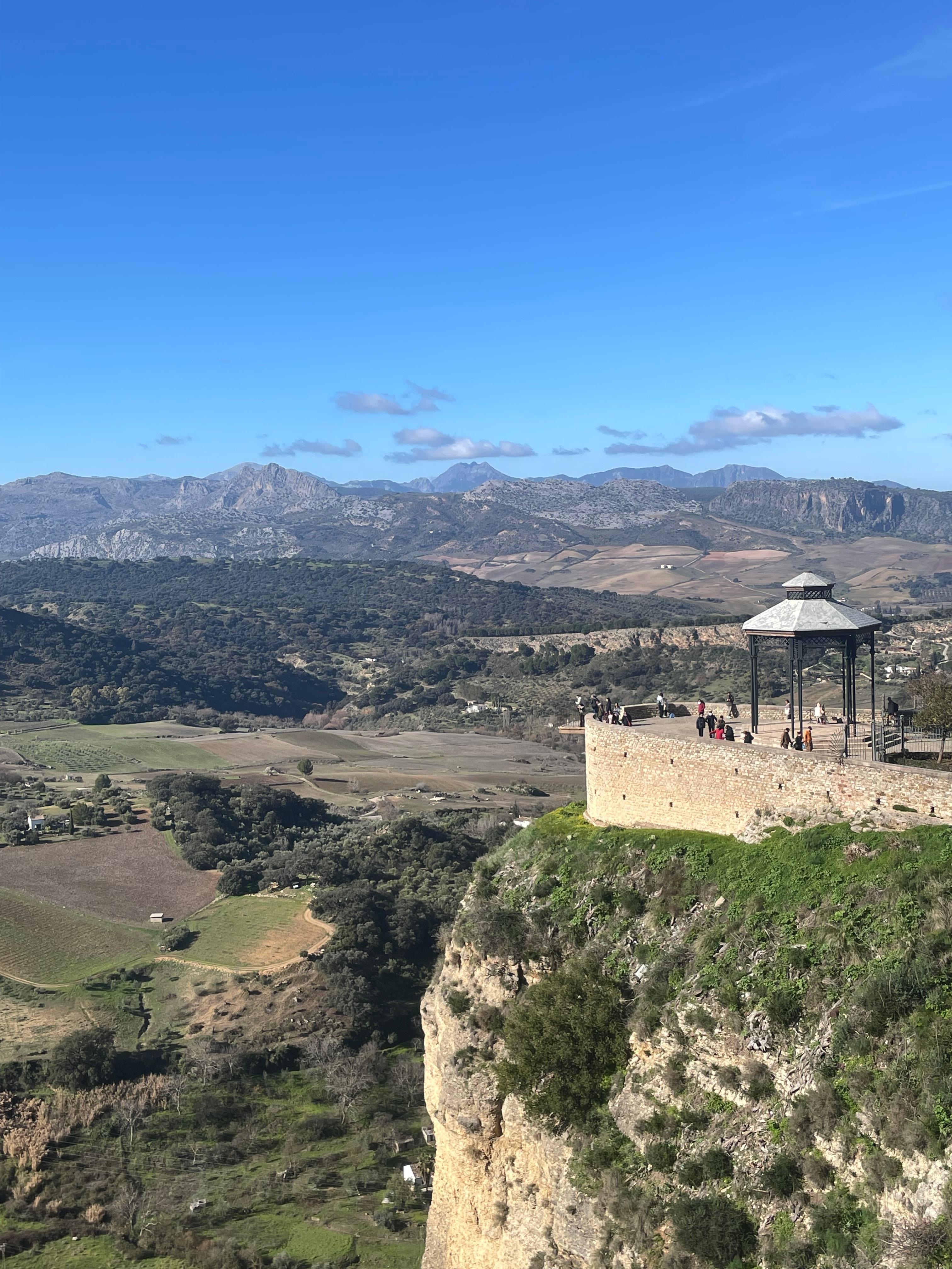 View from hotel room