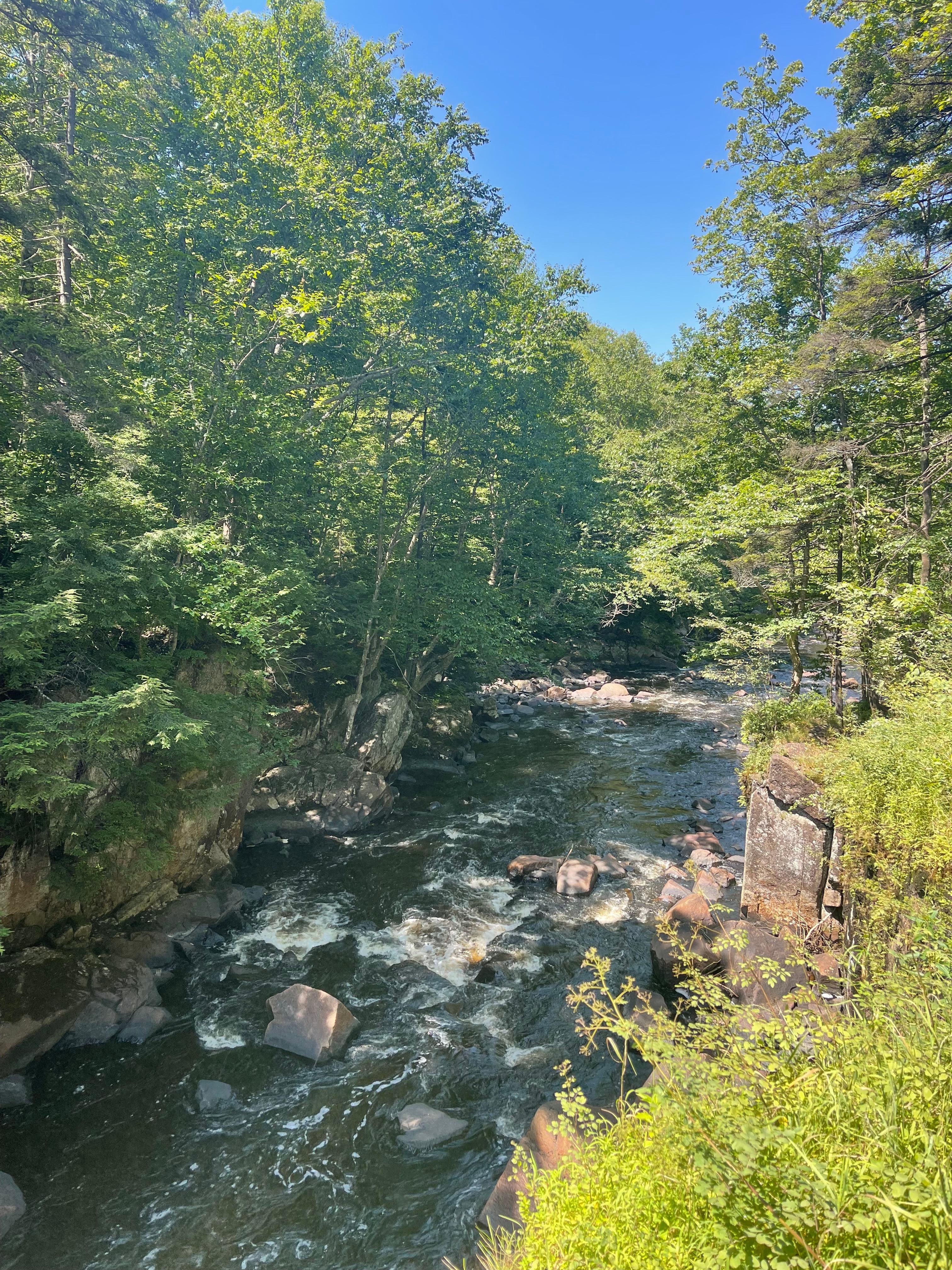 Hike at rainbow falls