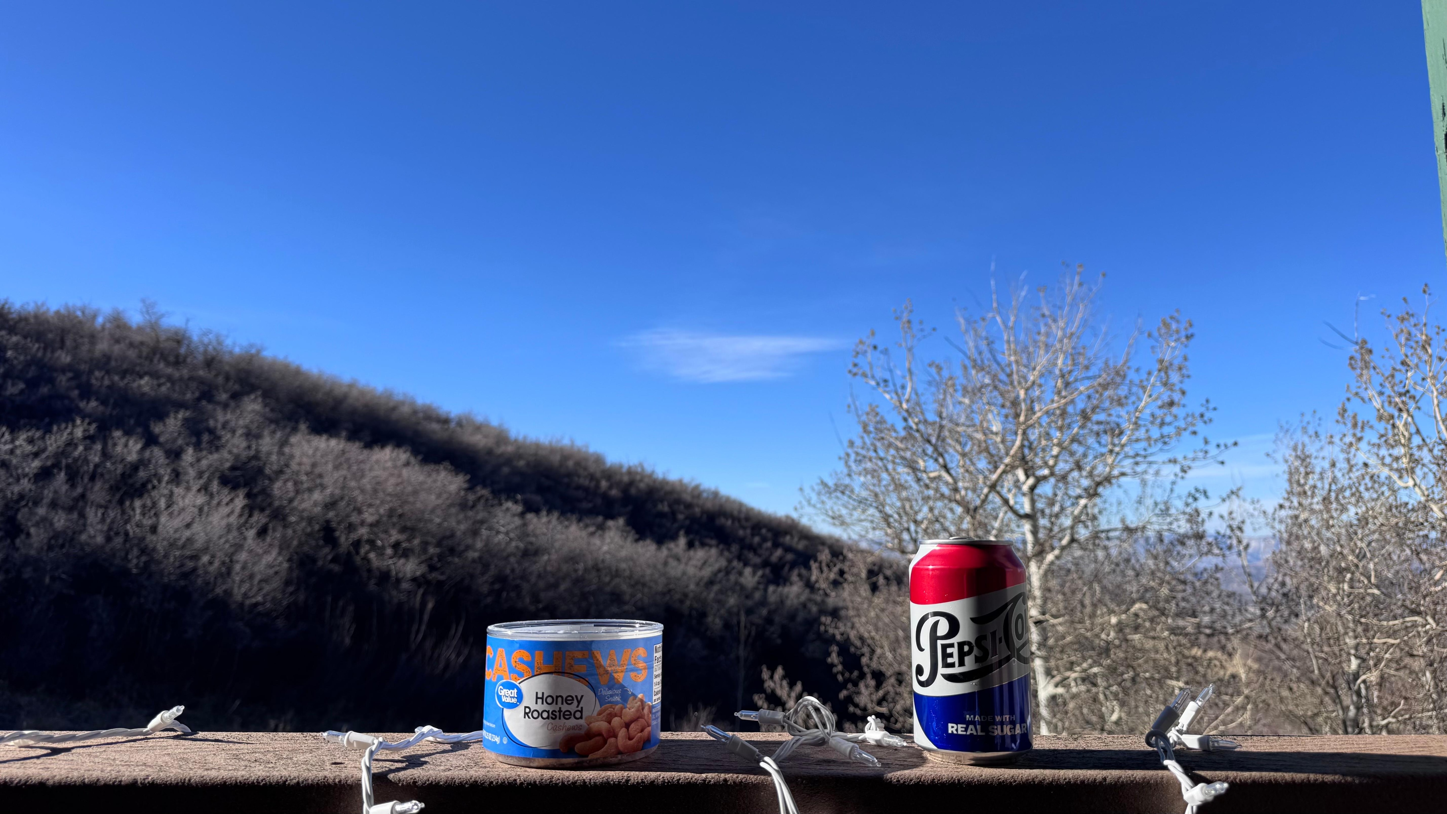 Relaxing on the deck after a long day 
