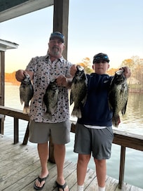 Some of the fish we caught from our boat