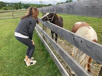 Remembering her 4H days.