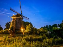 Little windmill nearby