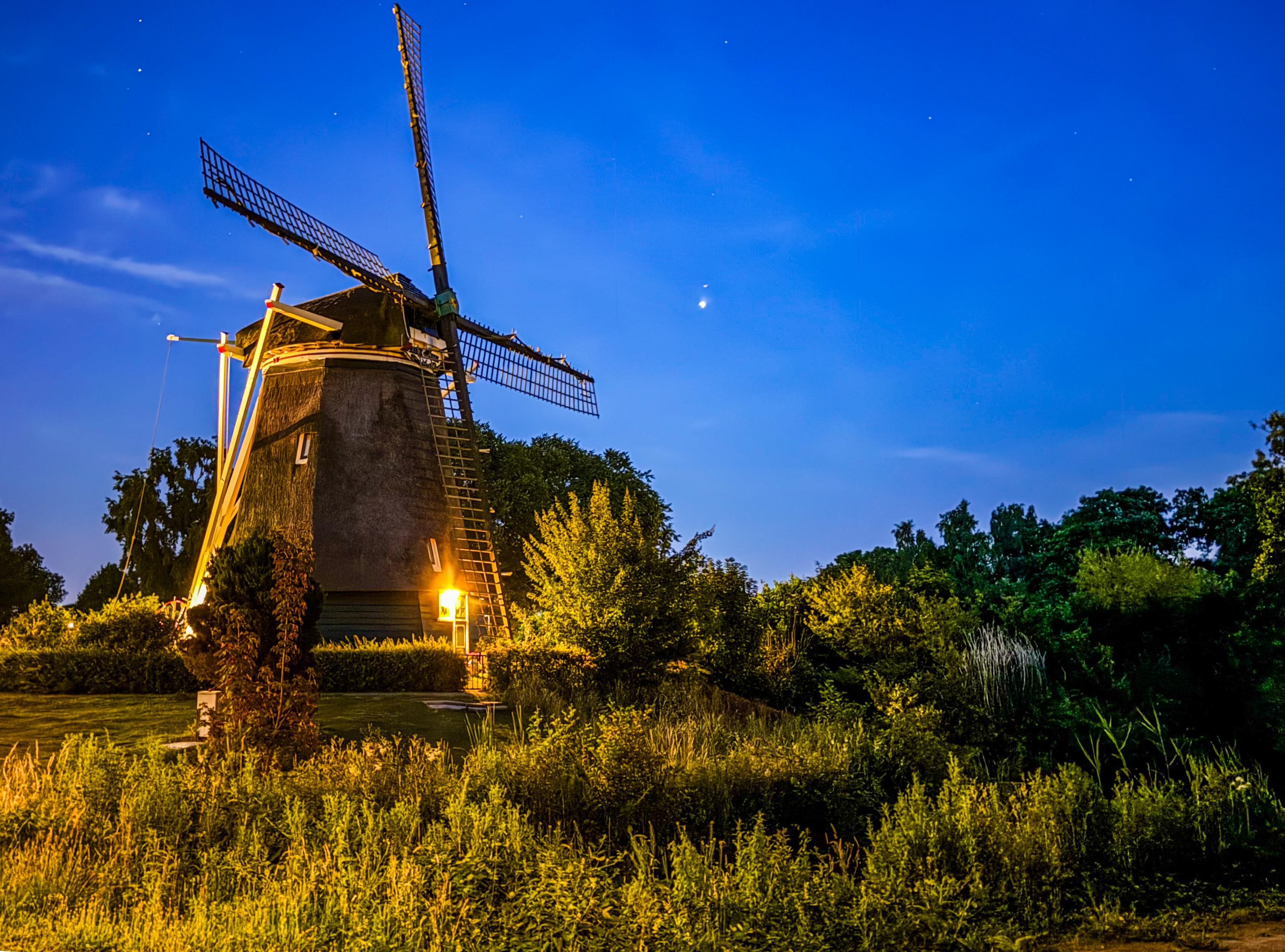 Little windmill nearby