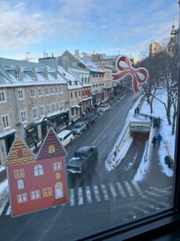 Vue de la chambre sur la Côte de la Fabrique