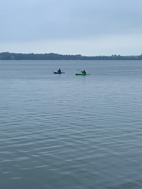 Kayaks (available to use) used for fishing