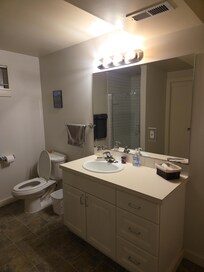 The bathroom