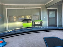 Garbage/ recycle overflowing