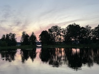 Sunset on the lake