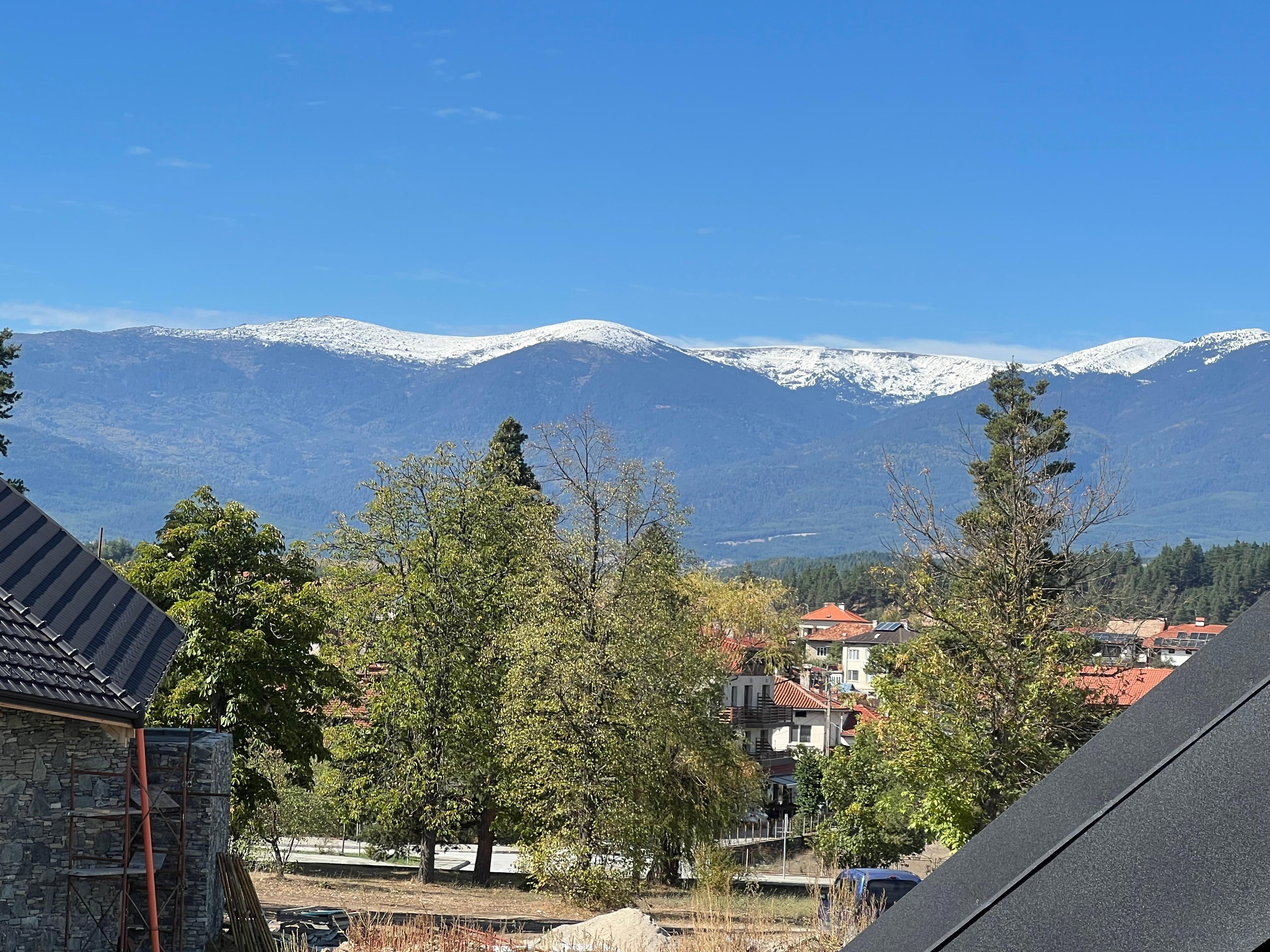 View from the top floor of the Balkan Mountains