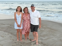 Beach time with the family.