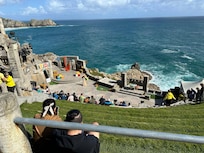 The Minack theatre.