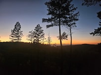 Beautiful sunset from the spacious deck