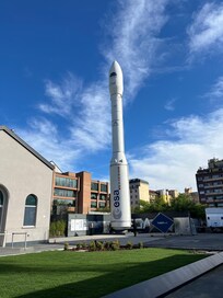 Short walk to the kid-friendly science museum.