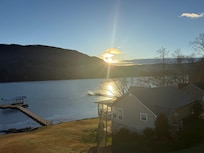 Sunrise from one of the back porches.