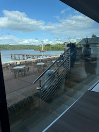 Restaurant view of Loch Lomand