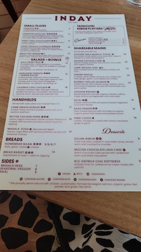 Another estaurant menu (will get a discount here if you mention the hotel)