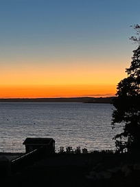 Sunset from our room