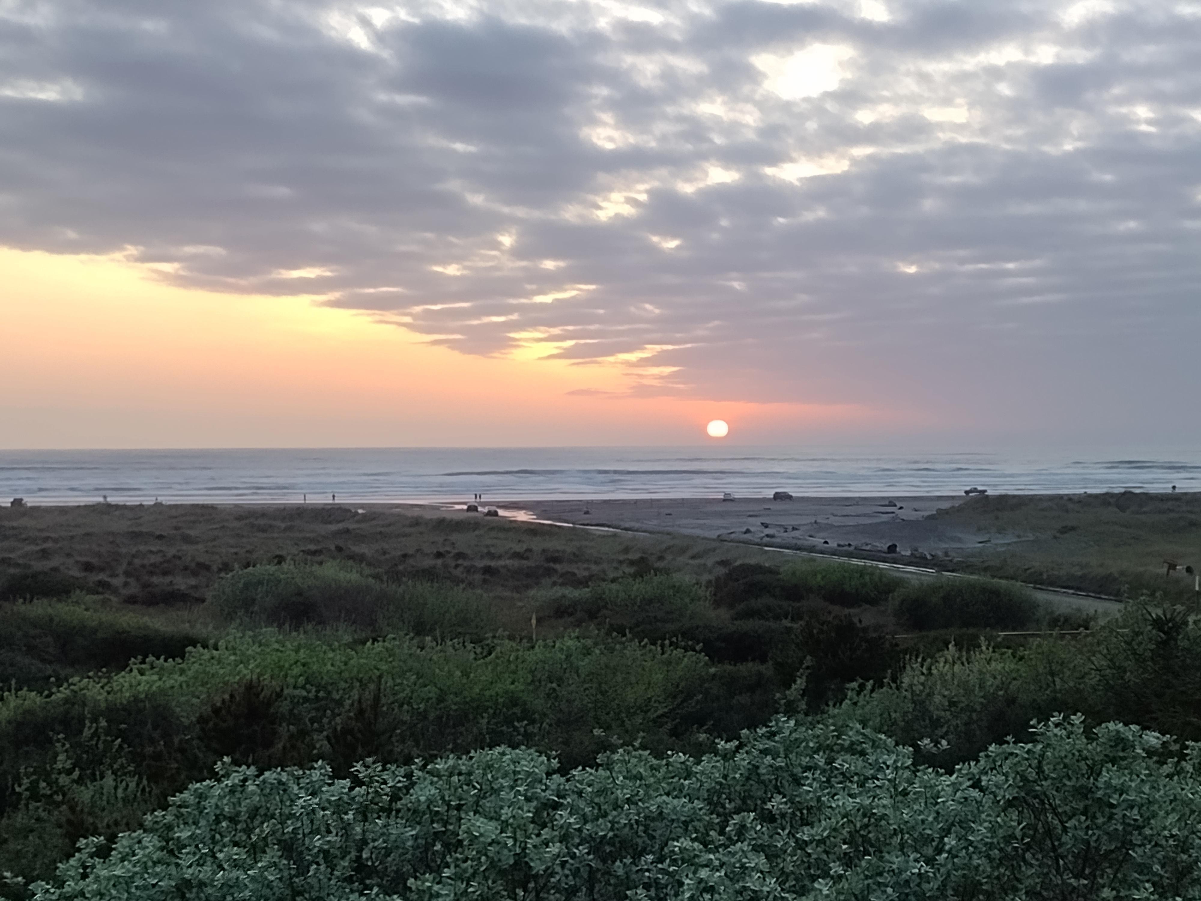 Our first nights sunset