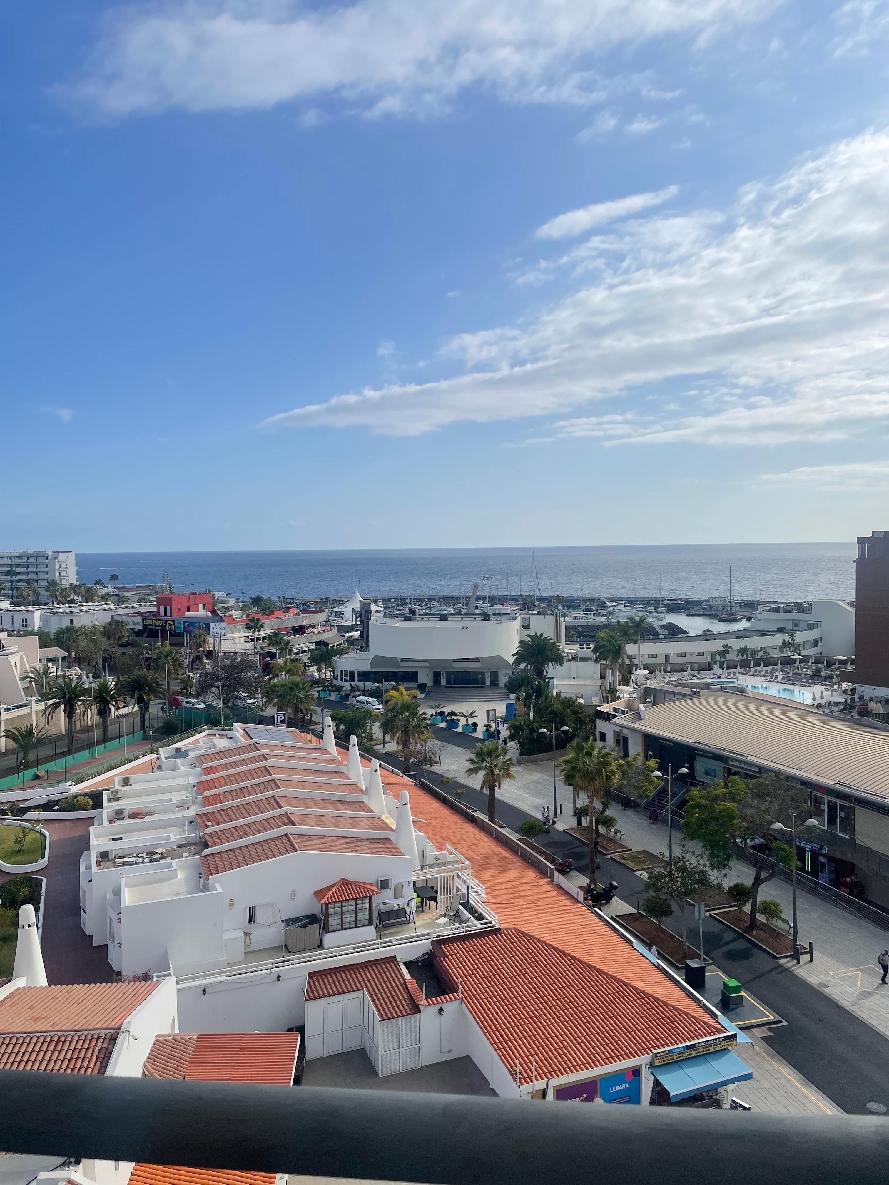 View out from the room door 