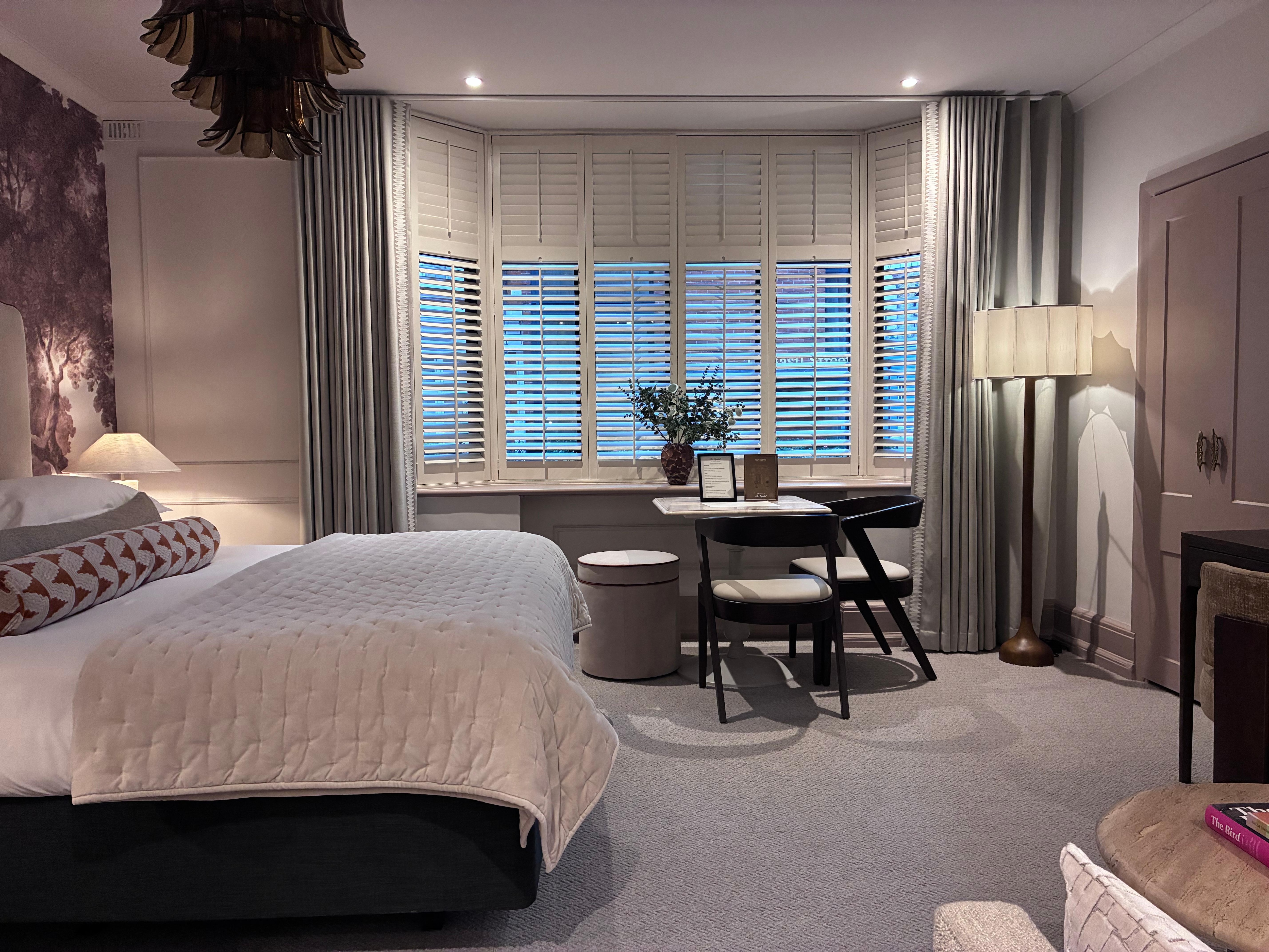 Studio bedroom and living space