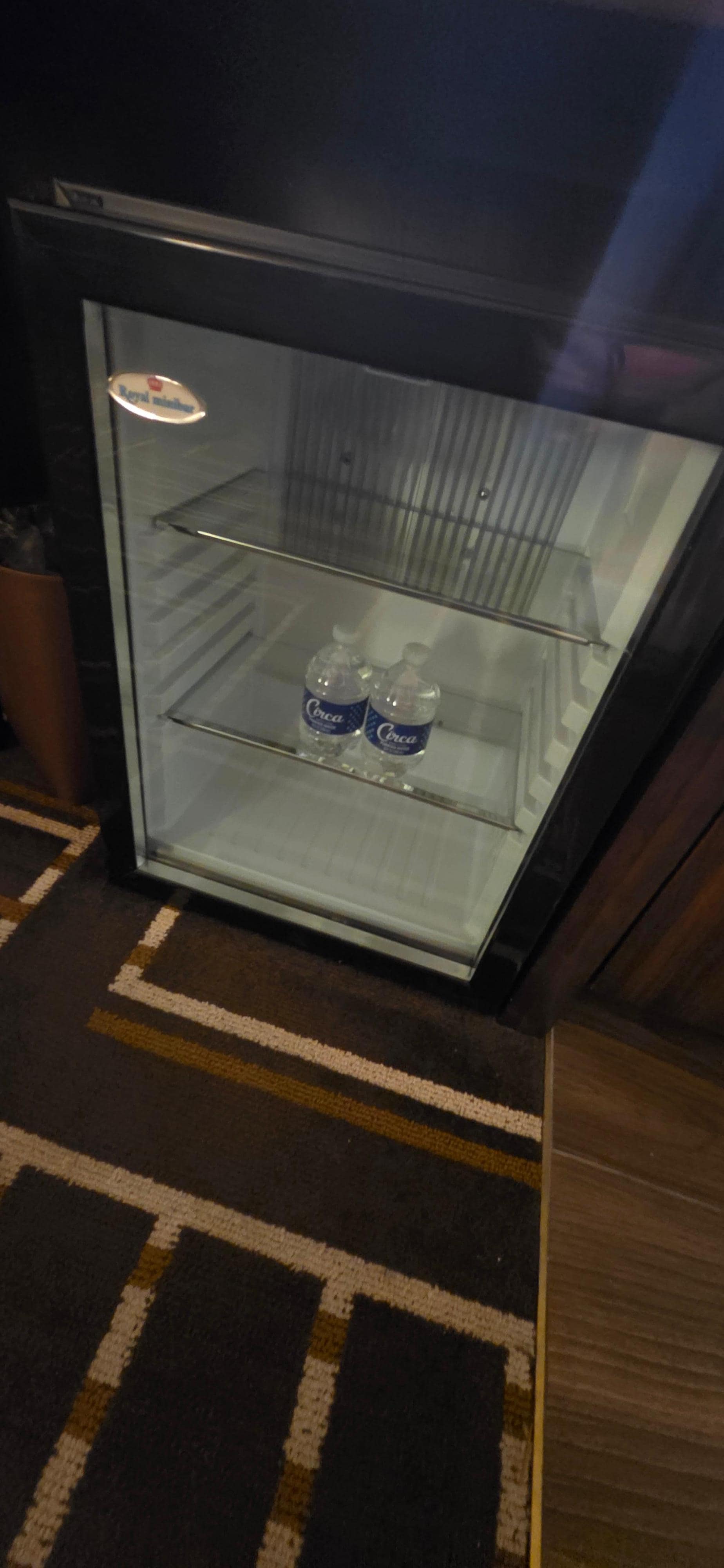 Loved the mini fridge and free water. Very rare in a Vegas hotel these days.