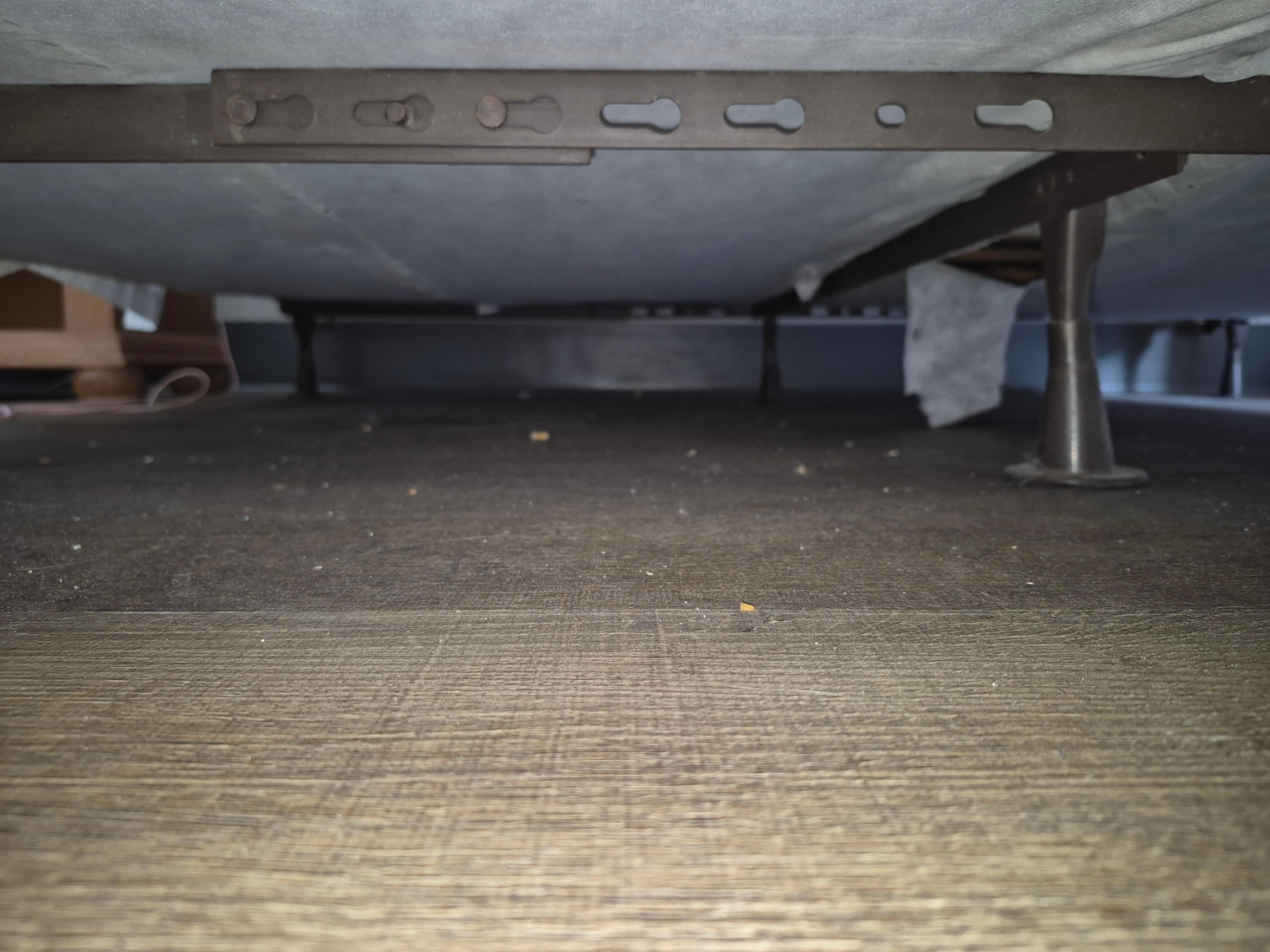 Under the bed