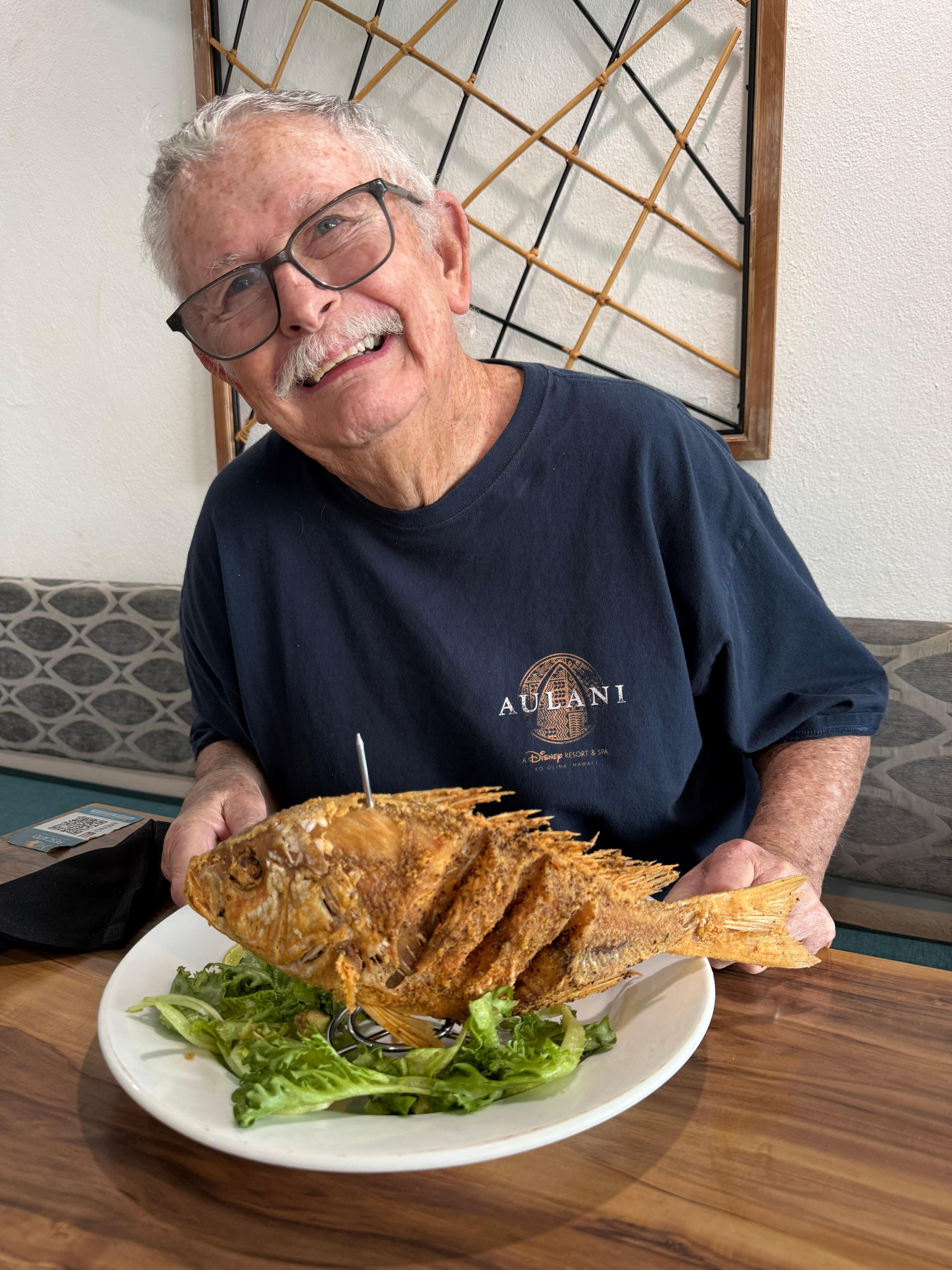 Many of the restaurants in Puerto Rico served whole fish. Very tasty Red Snapper!
