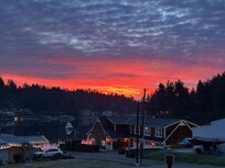 Sunrise view from deck!