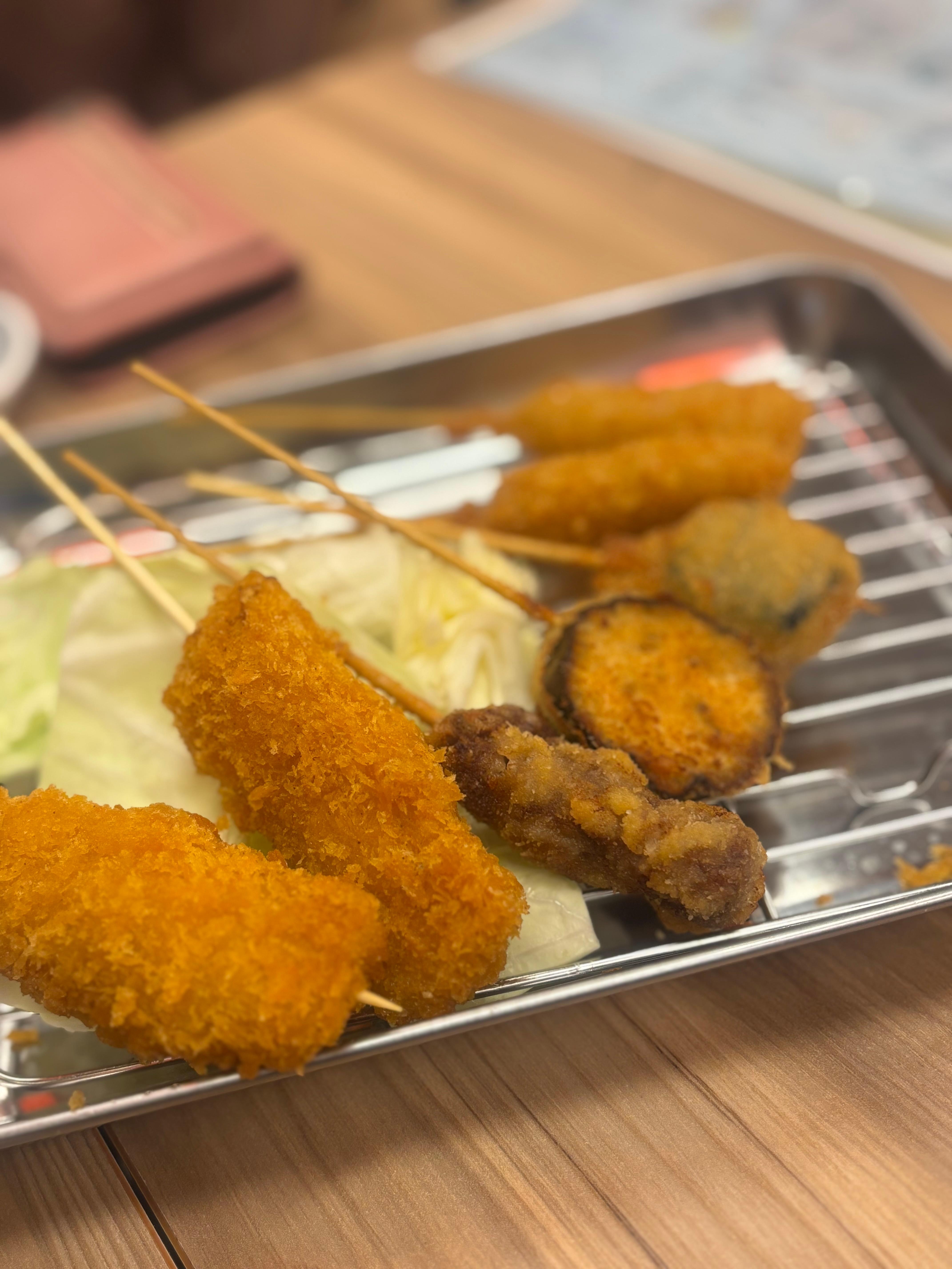 やっぱり串カツ