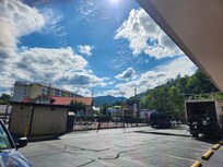 This was our view when we walked out our door.