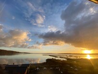 Sunrise from the hotelroom