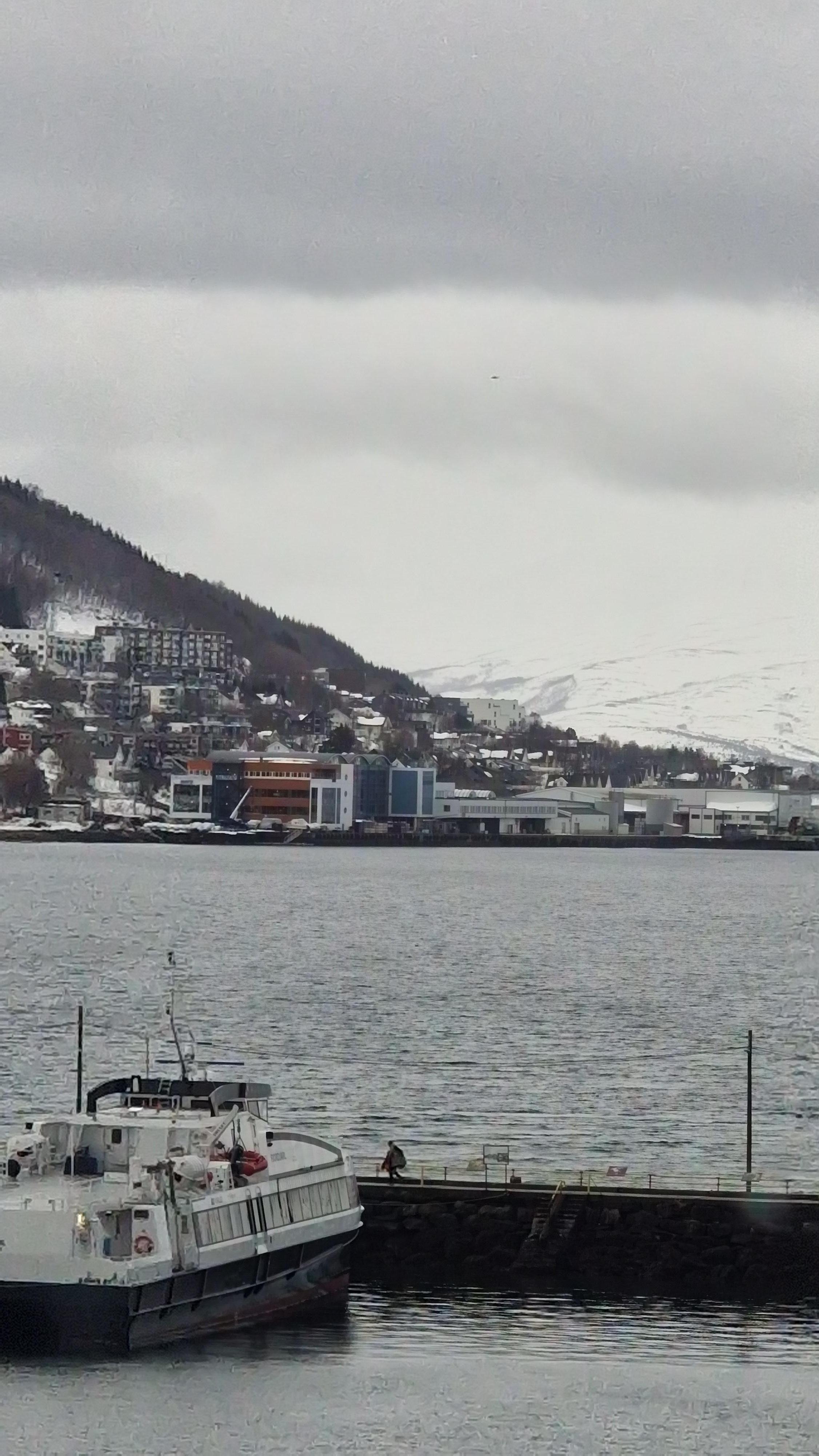 View from the side window of the room