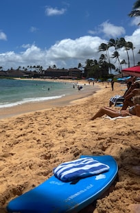 Beach that is just to the right of the Koa Kea