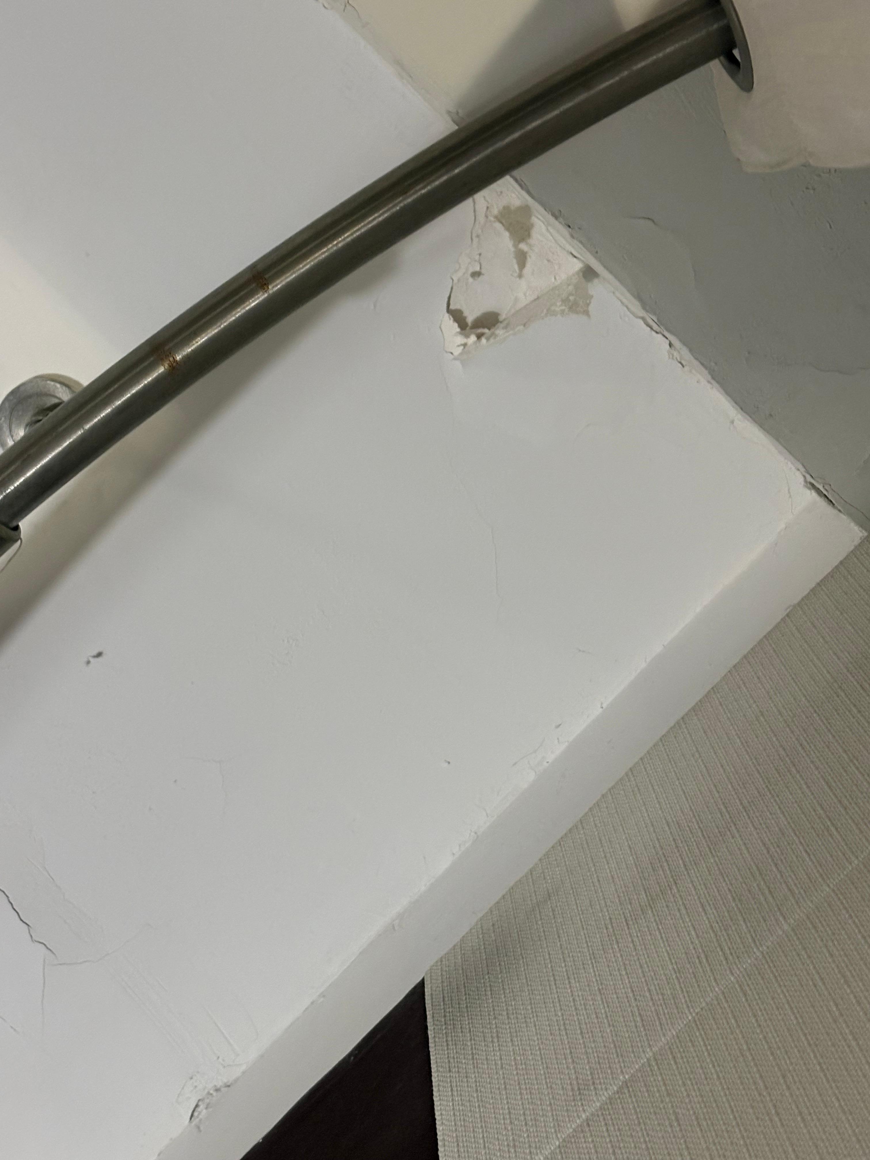 Peeling paint on ceilings 