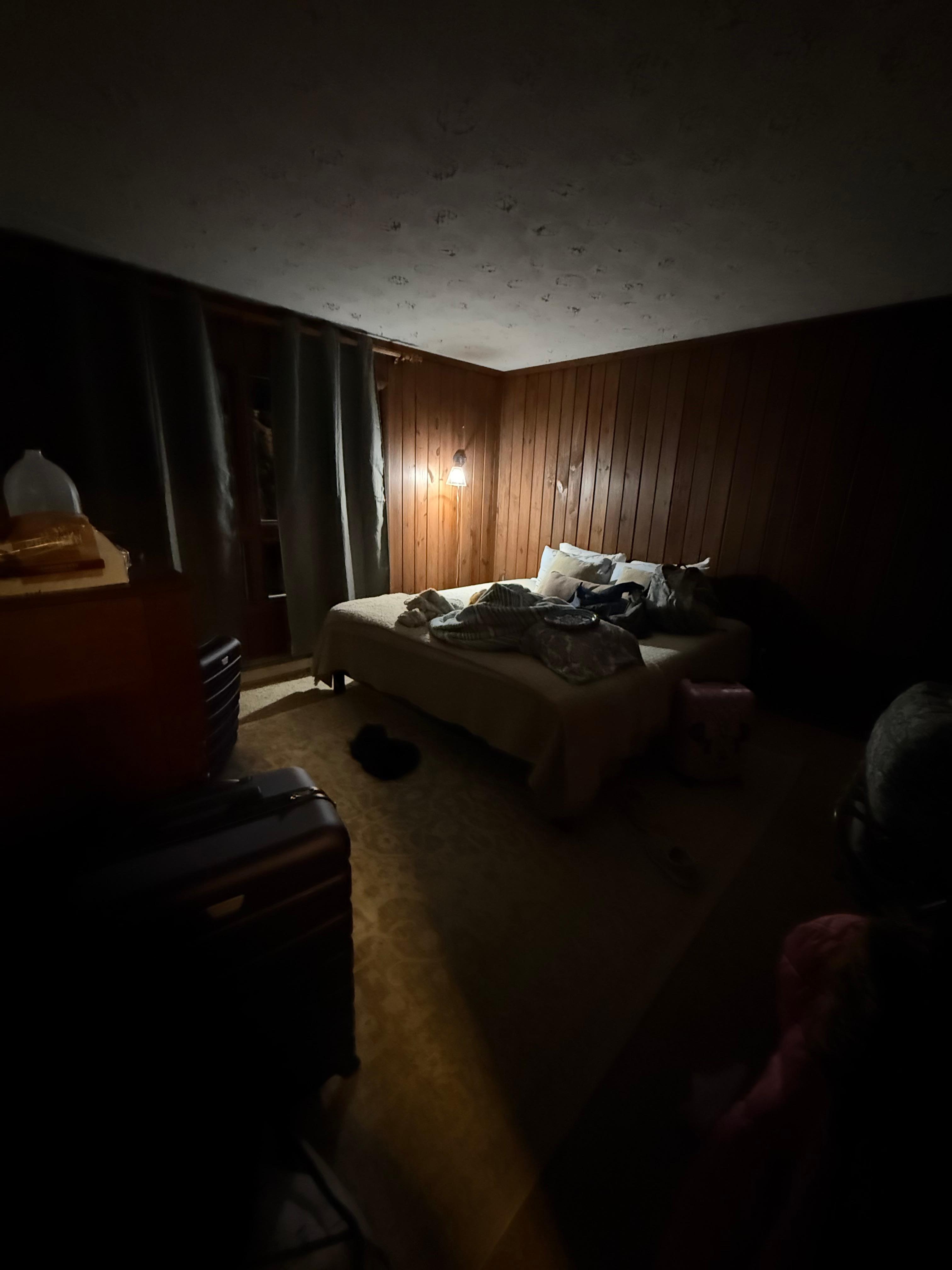 Lighting in the master bedroom