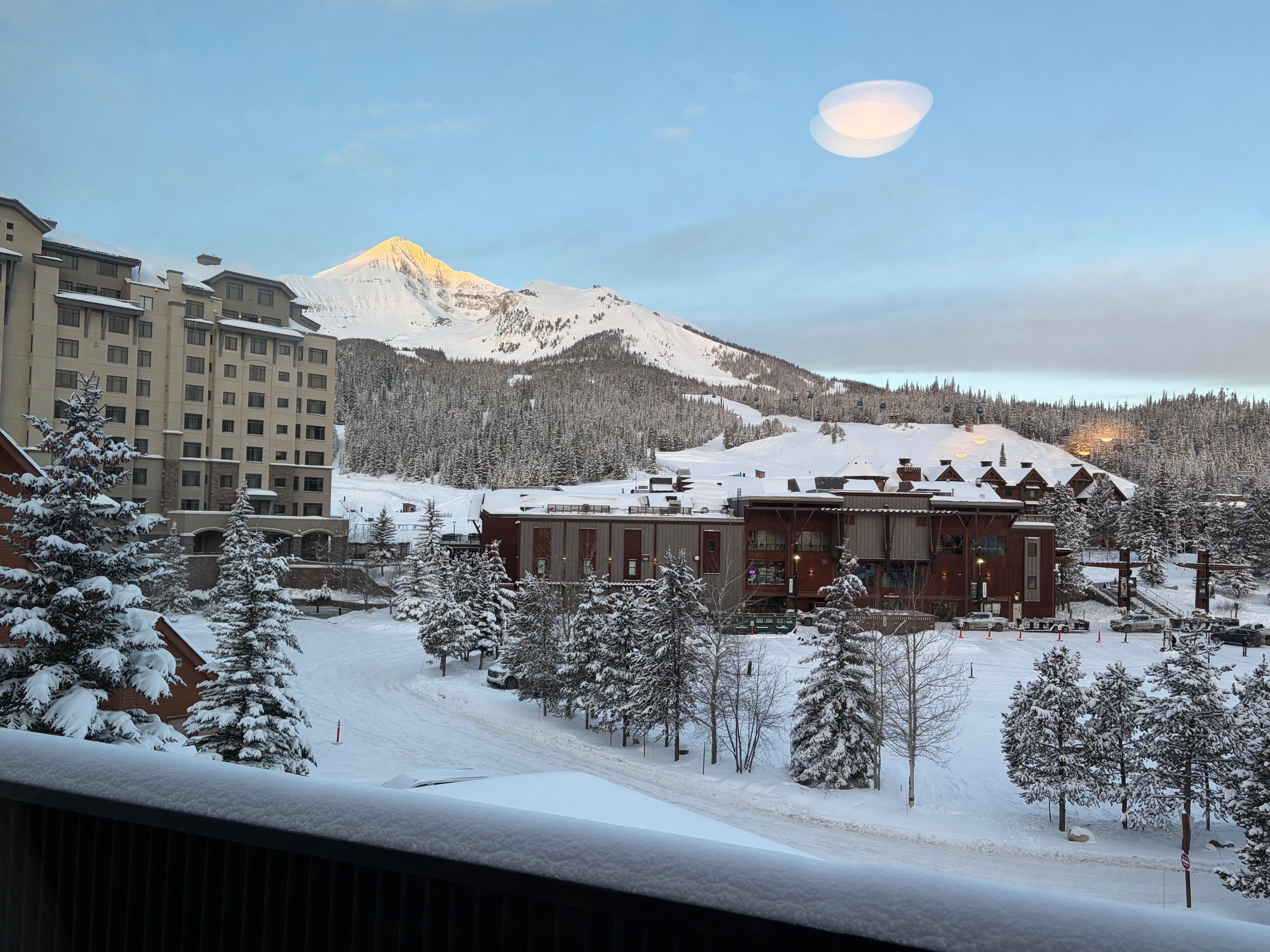 View from living room