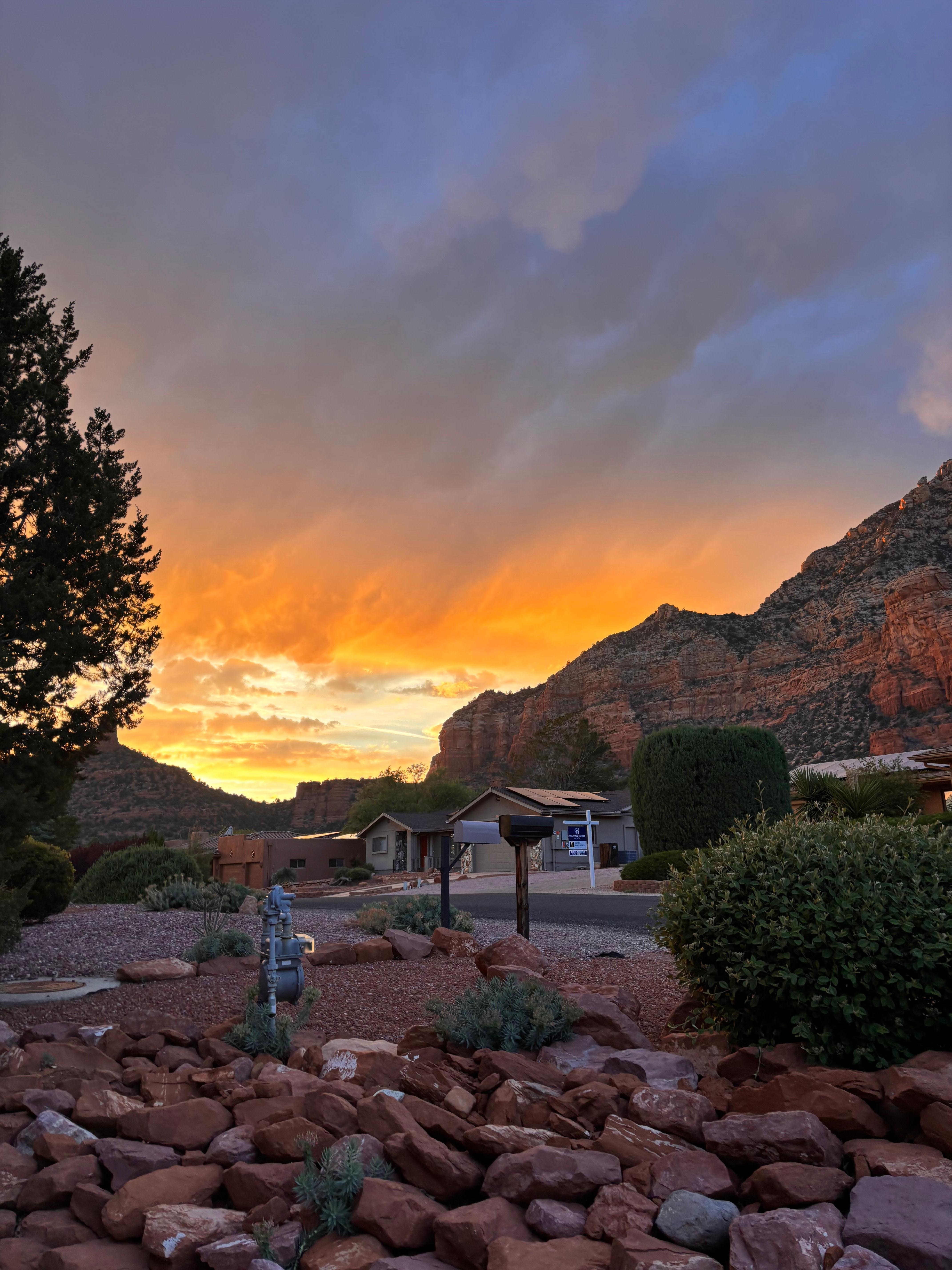 View from front of house 